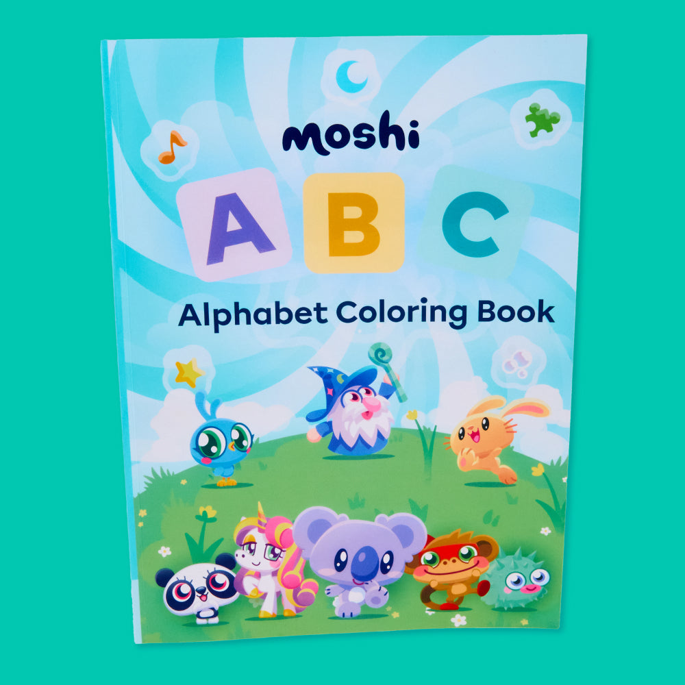 Moshi Alphabet Coloring Book